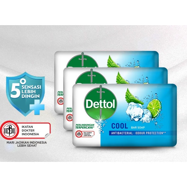 READY STOCK!!!Dettol Original Antibacterial Active Germ Protection Bar Soap 100G X 3PCS #Dettol#Sabun #Antibacterial