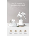 READY STOCK!! Breast Pump Manual Milk Pam Susu Baby Breastpump  Nipple Puting Teat 150ml Feeding Bottles BPA Free 手动吸奶器