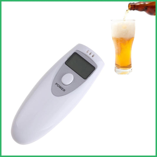 Ready Stock!!! Breathalyzer Digital Alcohol Tester Accuracy with LCD Display Screen Portable Breath Alcohol Tester