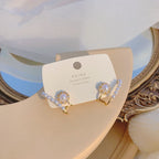 READY STOCK!!!2020 New Fashion Bear Drop Earrings Korean Alloy Cartoons Earring for Women