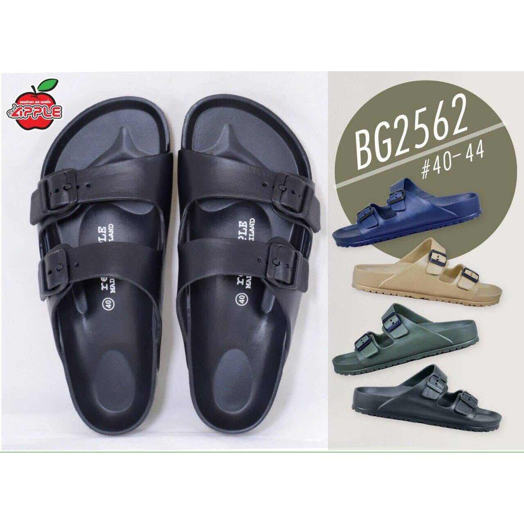 READY STOCK!!!RED APPLE Double Strip BG2562 SHOES 泰国防水防滑双带拖鞋 Original Thailand