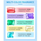 READY STOCK!!!Laundry Gel Beads Magic Washing Cleaner Lasting Liquid Condensate Bead  Lasting Fragrance Perfume【1pc】