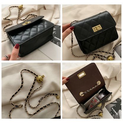 READY STOCK!!!SSB1101 Woman Handbag Sling Bag Shoulder Fashion Korea Bag链条斜挎包