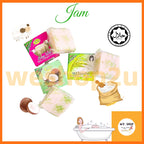 READY STOCK!!!JAM SABUN KUNYIT TURMERIC/SHEEP MILK/COCONUT/EXTRA RICE MILK GLUTA COLLAGEN SOAP 15GRAM ORIGINAL THAILAND