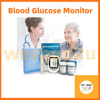 READY STOCK!!!Blood Glucose Meter Sugar Glucometer Mesin Meter Cek Gula Darah Kencing Manis Test Strip GDM