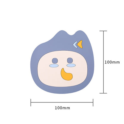 READY STOCK!!!Silicone Heat Insulation Pad Cartoon Cup Mat Anti-scalding Anti-skid Coaster Milk Coffee Cup Mats隔热垫