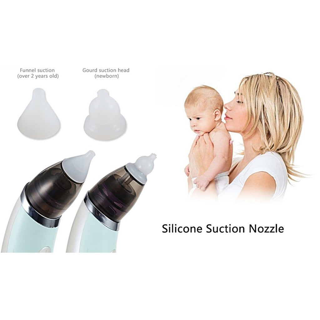 READY STOCK!!Nasal Aspirator 【5 Speeds】Baby Electric Baby Nasal Care Penyedut Hingus Baby Nose Suction