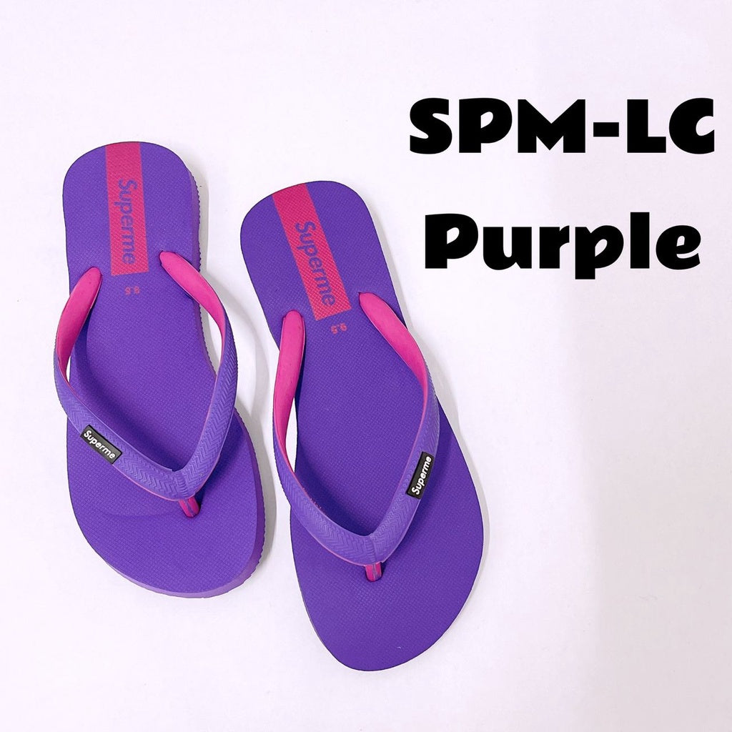 READY STOCK!!!Superme Adult Women Slipper Kasut Wanita SPM-LC 夹脚拖鞋