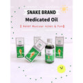 READY STOCK!!!Snake Brand Medicated Oil Original THAILAND 60ml