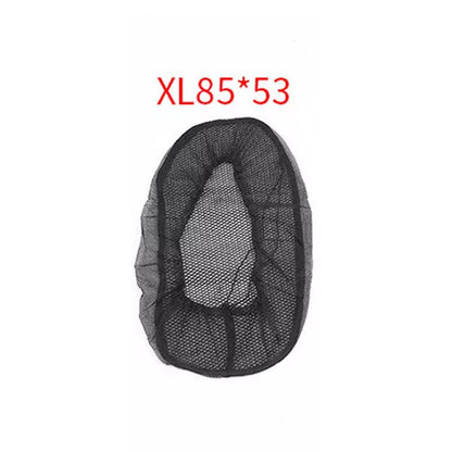 【ReadyStock】New Black Motorcycle Electric Bike Net Seat Cover Mesh Cooling Protector Cushion High Quality