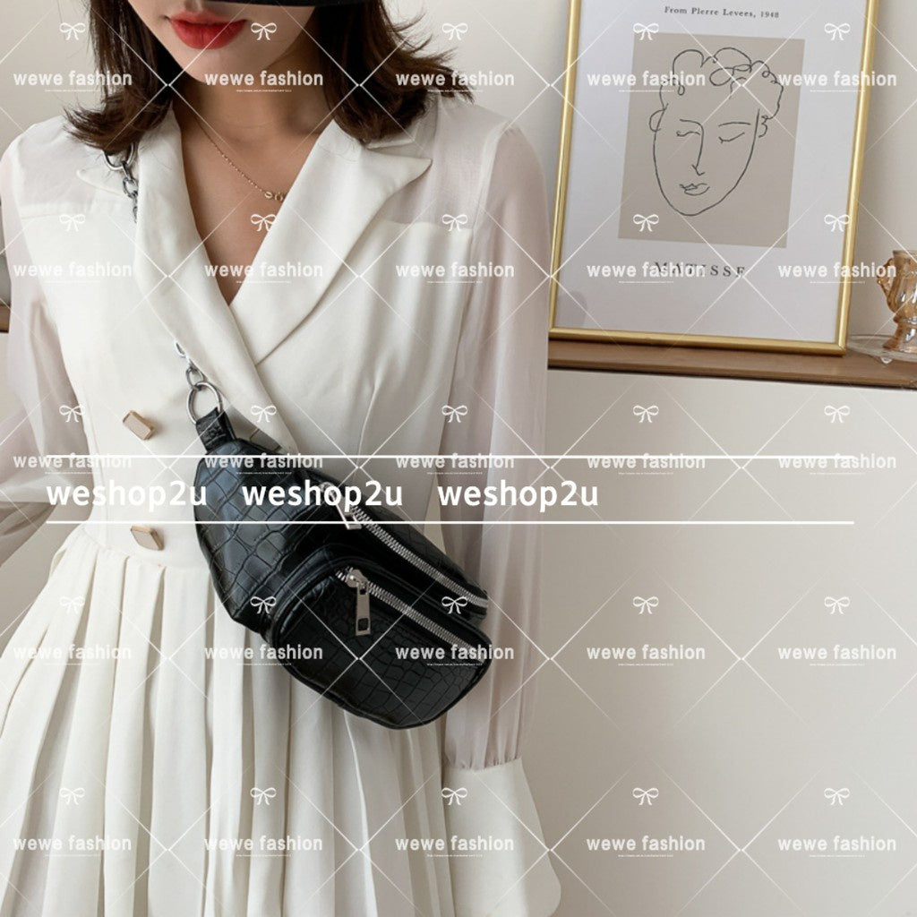 READY STOCK!!!Korean Hot Waist Bag Chest Beg Handbags Sling Bag Shoulder Bag Slingbags Wanita Top Ins Fashion小挎包胸包