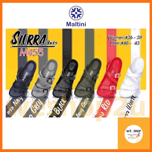 READY STCOK!!!Maltini SIERRA M455 Sandal Lelaki Perempuan Unisex Sandals Original THAILAND 泰国防水拖鞋