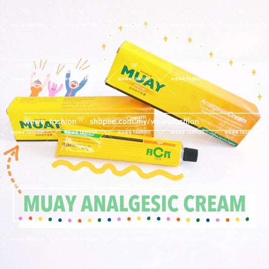 READY STOCK!!!Muay Thai Cream Namman Muay Ointment Thai Boxing Analgesic Balm泰国拳王按摩膏100g