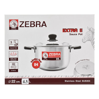 READY STOCK!!! Original THAILAND Zebra Extra II Sauce Pot (20cm/22cm)