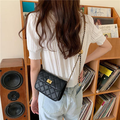 READY STOCK!!!SSB1101 Woman Handbag Sling Bag Shoulder Fashion Korea Bag链条斜挎包