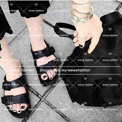 READY STOCK!!!RED APPLE Double Strip BG2562 SHOES 泰国防水防滑双带拖鞋 Original Thailand