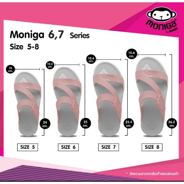 READY STOCK!!! Monobo MONIGA 7.6 Sandal Perempuan Lady Sandals