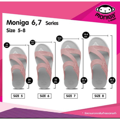 READY STOCK!!! Monobo MONIGA 7.6 Sandal Perempuan Lady Sandals