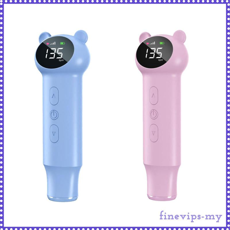 READY STOCK!!!  Intelligent Noise Reduction Fluctuation Portable Reminder Baby Monitor Fetal Heartbeat for Baby