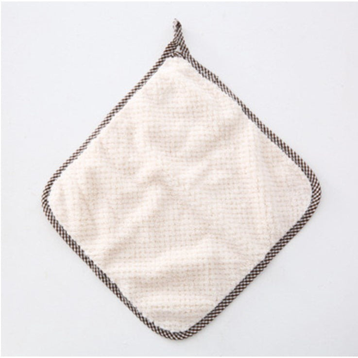 READY STOCK!!!Kitchen Towels Dishcloths Non-stick Oil Cleaning Household Glass Window Table Cleaning Towel Kain Cuci