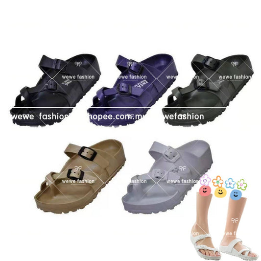 READY STOCKS!!!RED APPLE THAI X-STRIP BG2572 SHOES 泰国防水防滑斜夹脚拖鞋 Original Thailand