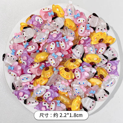 READY STOCK!!!Hole shoes decorative buckle accessories shoes flower buckle cute cartoon pattern garden shoe accessories