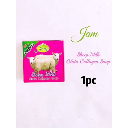 READY STOCK!!!JAM SABUN KUNYIT TURMERIC/SHEEP MILK/COCONUT/EXTRA RICE MILK GLUTA COLLAGEN SOAP 15GRAM ORIGINAL THAILAND