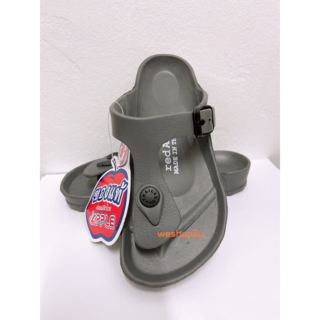 Original Thailand Red Apple BG2565 Kids T-Strap  Unisex Sandal I Red Apple Selipar Ringan Budak #28-35 泰国儿童防水韩式拖鞋