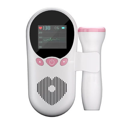 READY STOCK‼️ Baby Fetal Doppler Heart Rate Monitor Ultrasound Detector LCD Display Alat Denyut Jantung Bayi