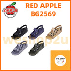 READY STOCK!!!Red Apple Double Backstrap Sandals Shoes BG2569 Original THAILAND 泰国防水防滑凉鞋