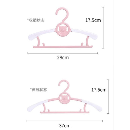 READY STOCKS!!!Mickey Kitty Pooh Cartoon Baby Kids Plastic Clothes Hanger卡通衣挂