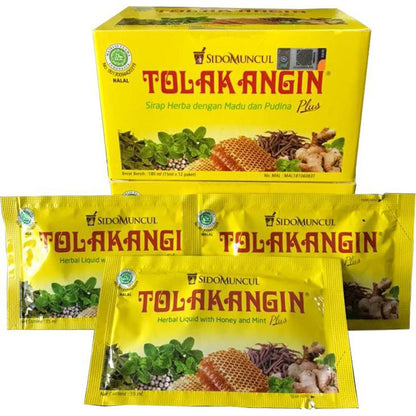 READY STOCK!!! TOLAK ANGIN HERBAL LIQUID WITH HONEY AND MINT