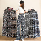 Thailand Batik Elephant Long Pant FreeSize Unisex Women Thailand Batik Gajah Seluar Panjang Kain Sejuk A654695 男女装泰国大象长裤
