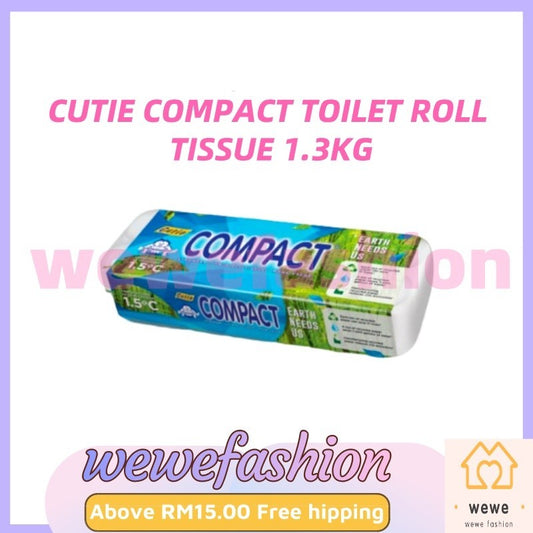(FREE SHIPPING NO SBH/SRW)  CUTIE 2-Ply Compact Toilet Roll Tissue (10pcs X 8000'S)