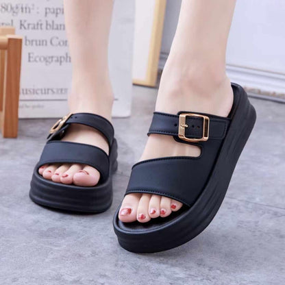 Ready Stock! Women's Casual Sandals - Kasut Perempuan Selipar Muslimah Style 868-C41, Comfortable & Stylish