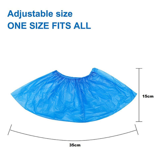 Disposable Shoe Covers | Waterproof | Non-Woven | Anti-Slip | Hospital | Lab | Home | Penutup Kasut Pakai Buang 防护用品