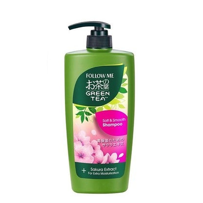 (FREE SHIPPING NO SBH/SRW) Follow Me Green Tea Shampoo 650ml / Green Tea Hijab Shampoo 650ml