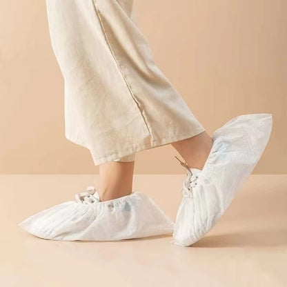 Disposable Shoe Covers | Waterproof | Non-Woven | Anti-Slip | Hospital | Lab | Home | Penutup Kasut Pakai Buang 防护用品
