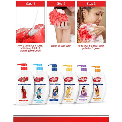 (FREE SHIPPING NO SBH/SRW) LIFEBUOY BODY WASH 850ML REFILL PACK