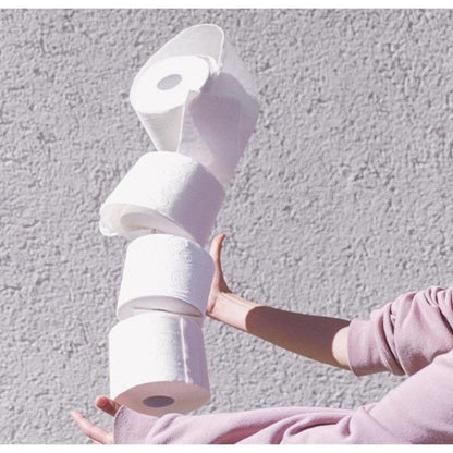 (FREE SHIPPING NO SBH/SRW)  KCA Bathroom Tissue Toilet Roll 8000 Ply x 3Ply x 10 Rolls