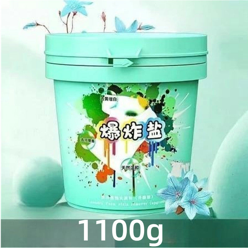 1.1kg Oxygenated Explosion Salt Remove Dirt Yellow Bleaches Keep Fresh Smell Clothes Stain Removal Multipurpose-cleaning