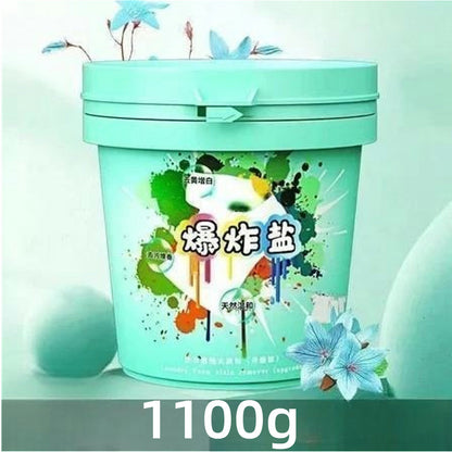 1.1kg Oxygenated Explosion Salt Remove Dirt Yellow Bleaches Keep Fresh Smell Clothes Stain Removal Multipurpose-cleaning
