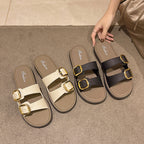 READY STOCK‼️ Muslimah Sandal Kasut Perempuan Selipar Wanita Moden Cantik Casual 2993-H1