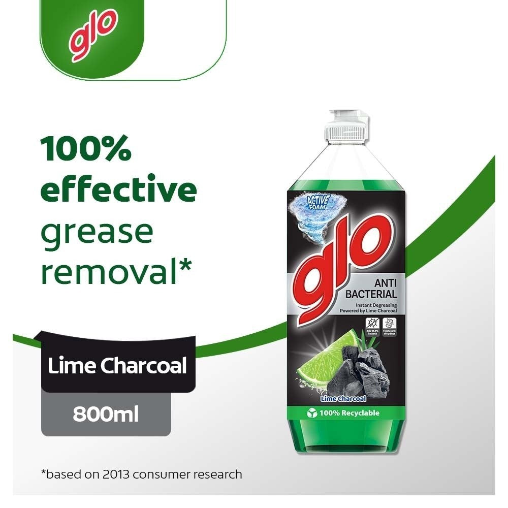 (FREE SHIPPING NO SBH/SRW) GLO PEKAT Lemon Lime Dishwash Liquid DIshwashing 800/900ml Pencuci Pinggan Lemon Glo