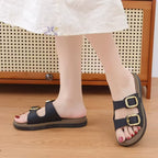 READY STOCK‼️ Muslimah Sandal Kasut Perempuan Selipar Wanita Moden Cantik Casual 2993-H1