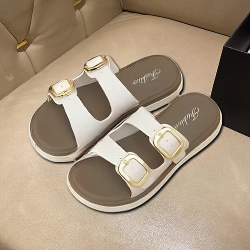 READY STOCK‼️ Muslimah Sandal Kasut Perempuan Selipar Wanita Moden Cantik Casual 2993-H1