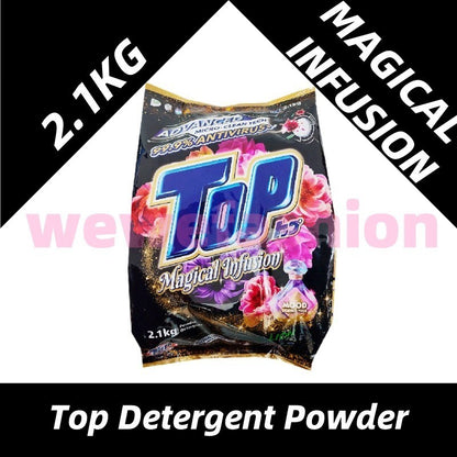 (FREE SHIPPING NO SBH/SRW)  Top Detergent Powder 2.1kg / 2.3kg