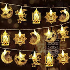 "Lampu Raya Ramadan 1.65m - 10 LED Lights | Hiasan Hari Raya Decoration Lamp for Festival & Home Decor"