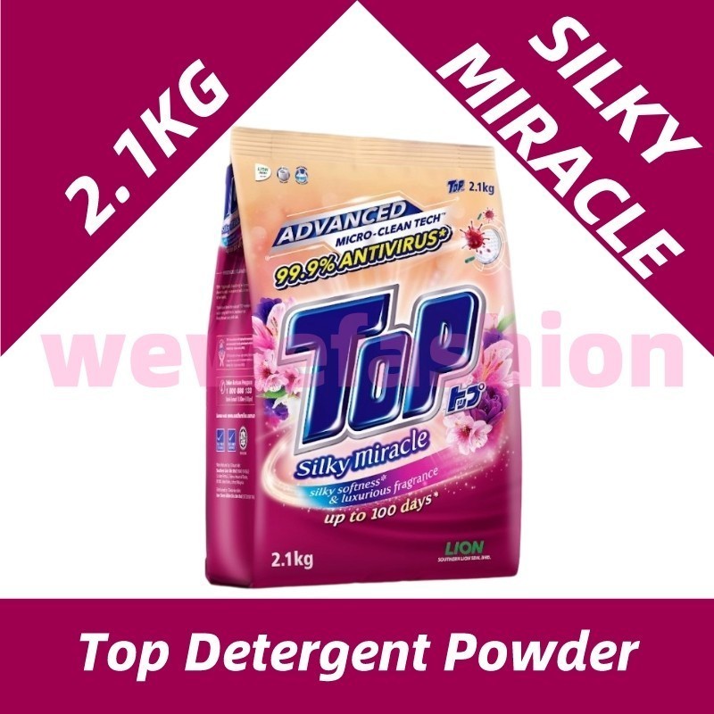 (FREE SHIPPING NO SBH/SRW)  Top Detergent Powder 2.1kg / 2.3kg