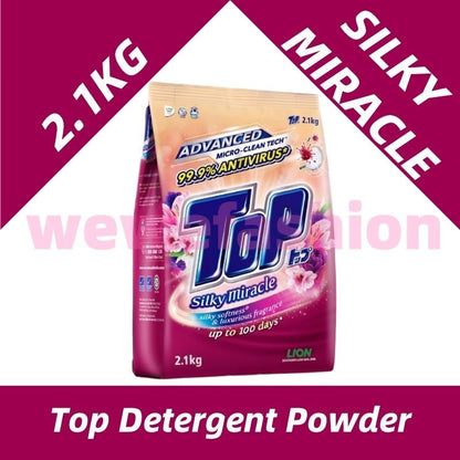 (FREE SHIPPING NO SBH/SRW)  Top Detergent Powder 2.1kg / 2.3kg